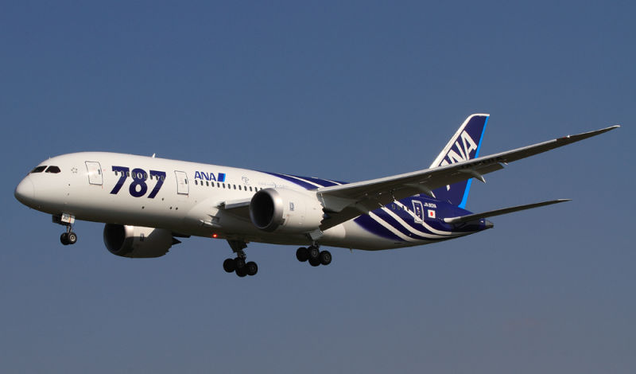 A Boeing 787-8 of All Nippon Airways, the launch customer for the 787 (Spaceaero2)